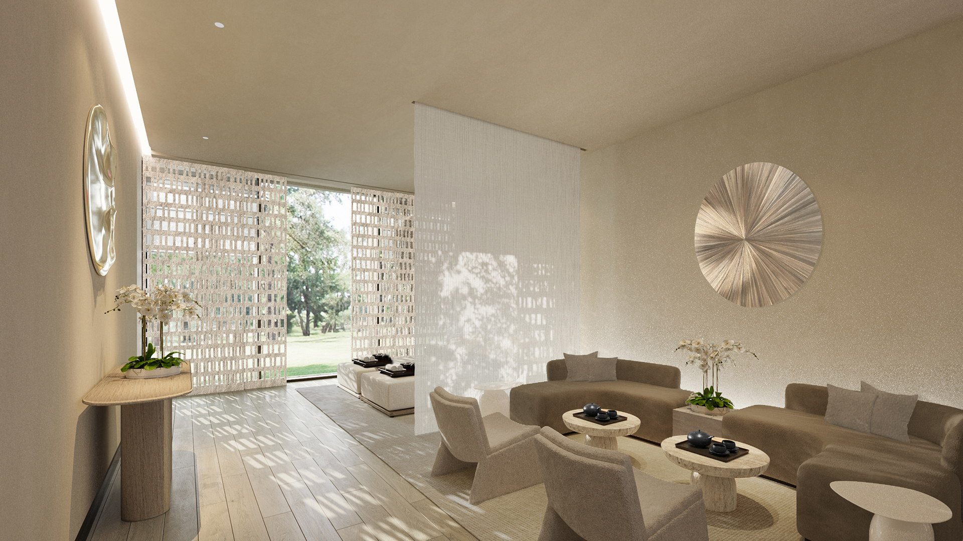 Relaxation Area | Banyan Tree Spa Dubai | BLINK Design Group